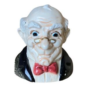 1993 Fitz & Floyd HandPainted Scrooge Salt Shaker